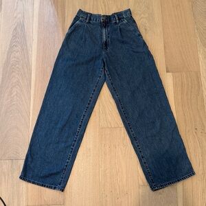 Uniqlo Wide Loose Pleated Jeans XS
